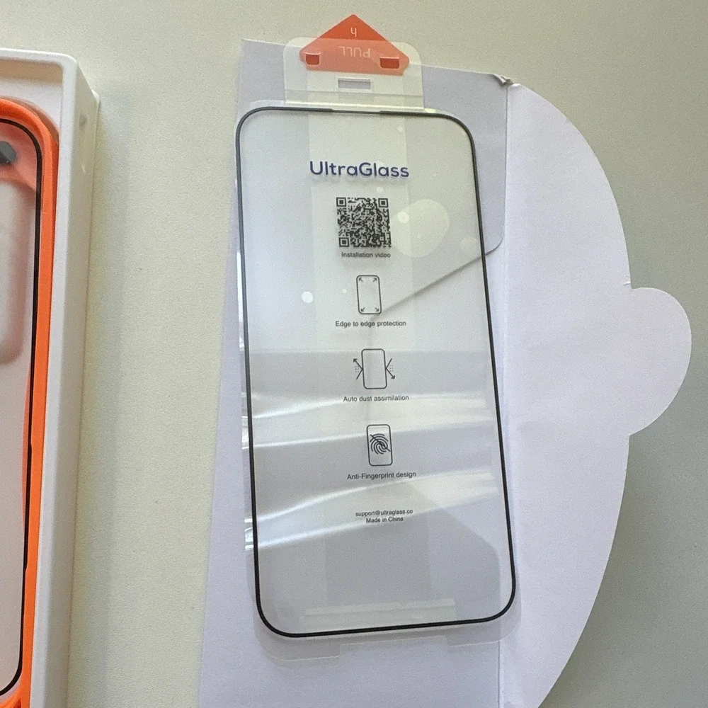 UltraGlass Tempered Glass Screen Protector Clear iPhone 15 Plus